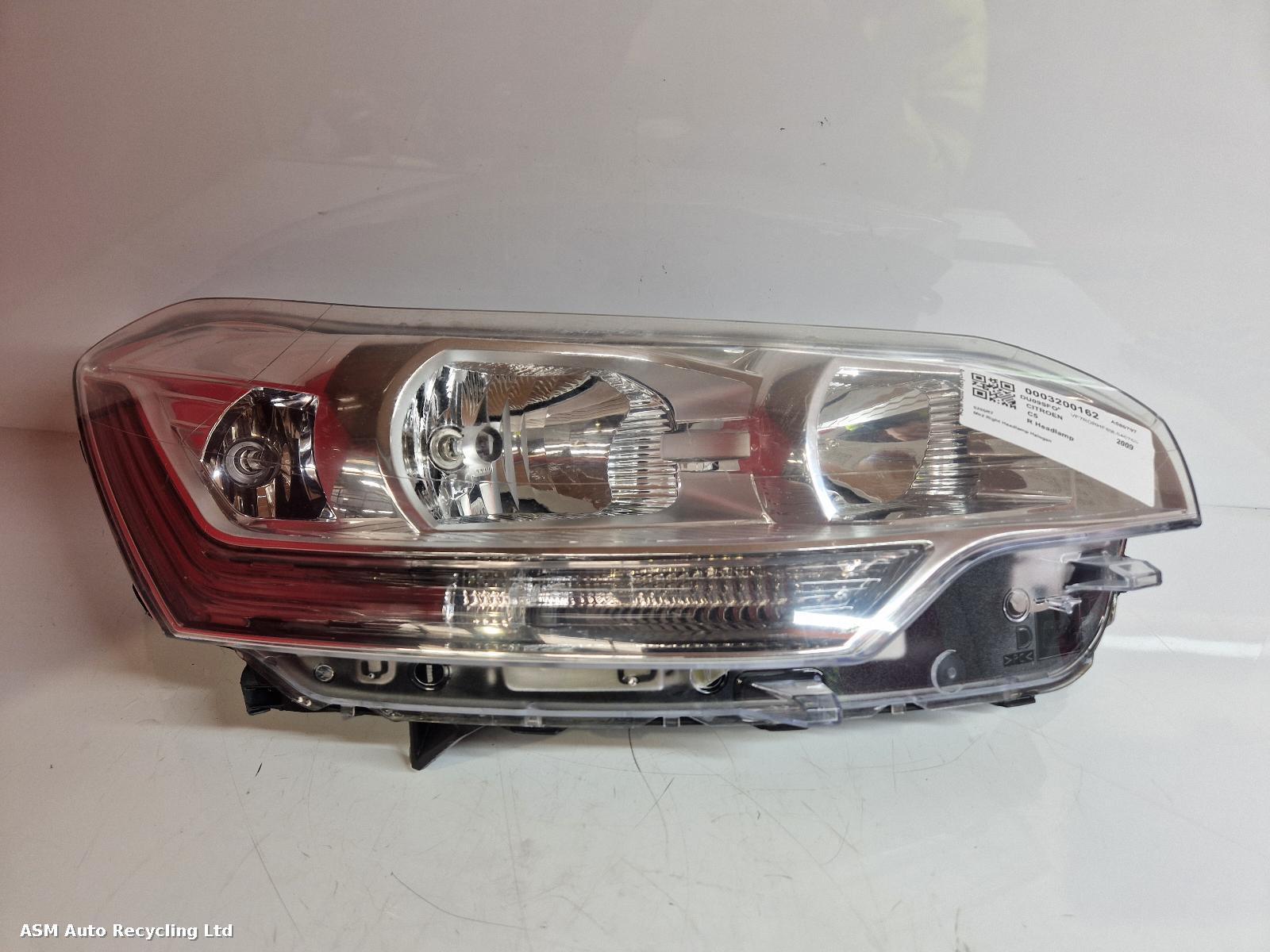 View Auto part R Headlamp Citroen C5 2009