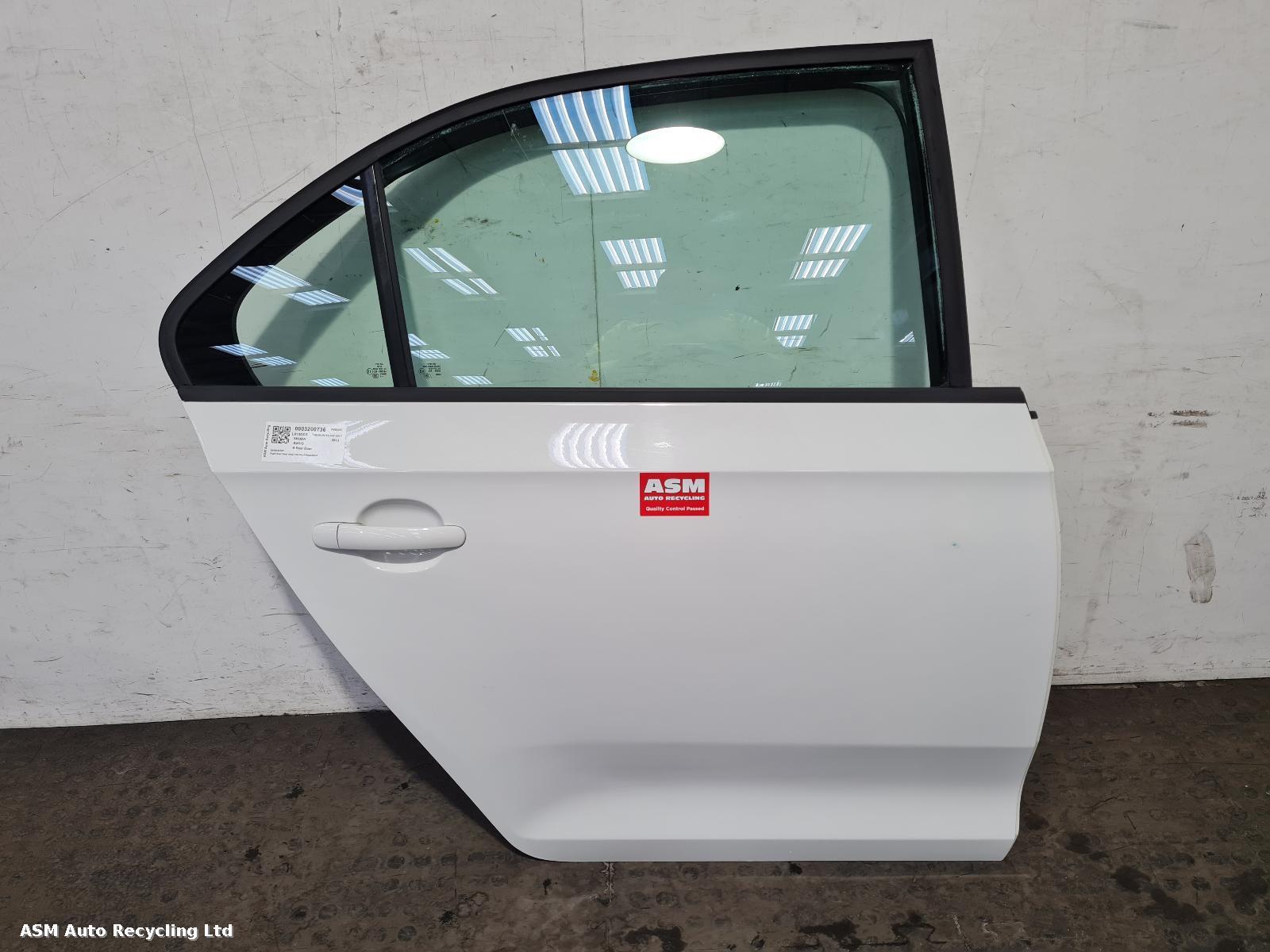 View Auto part R Rear Door Skoda Rapid 2013
