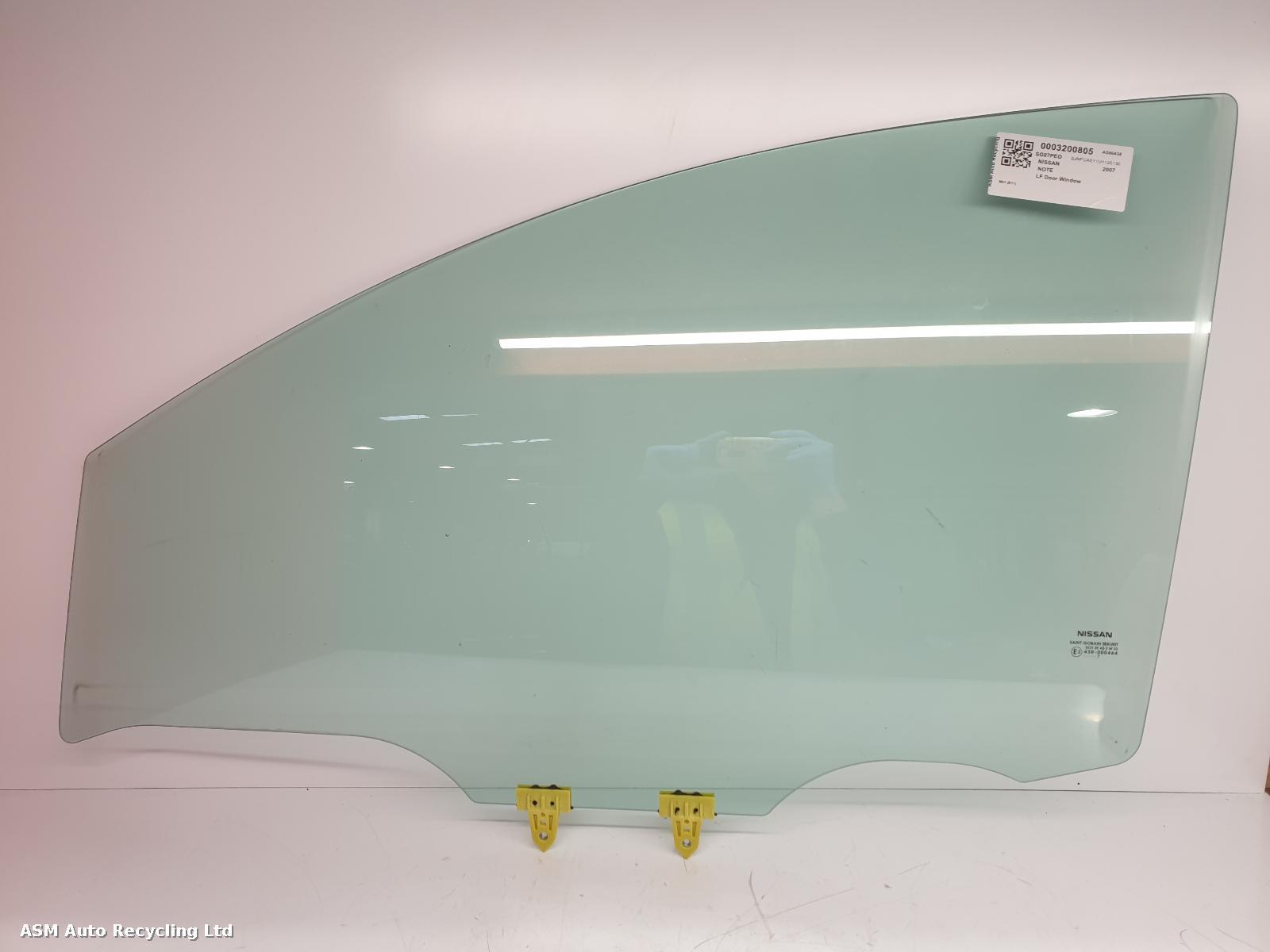 View Auto part LF Door Window Nissan Note 2007