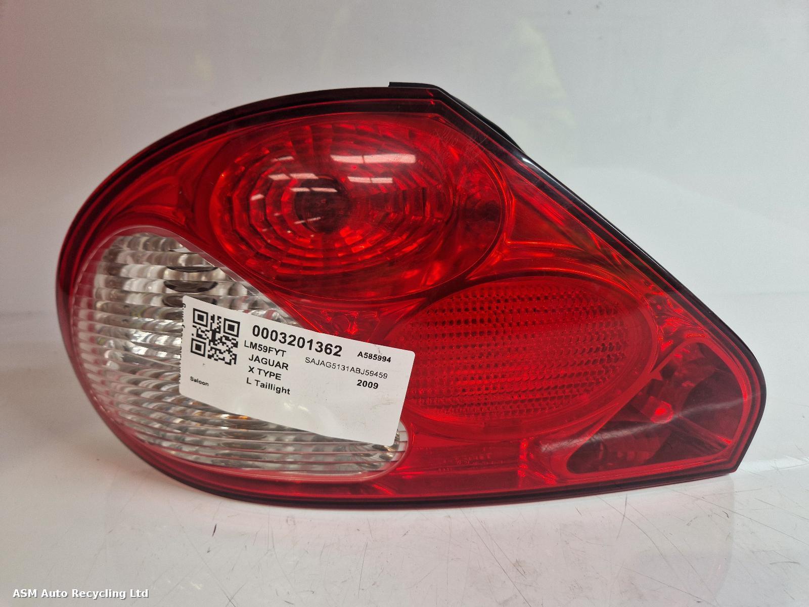 View Auto part L Taillight Jaguar X Type 2009
