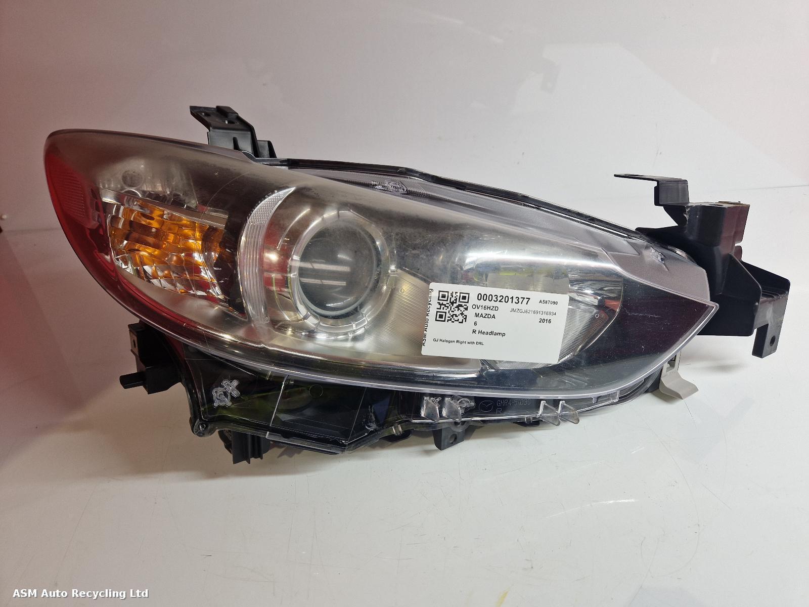 View Auto part R Headlamp Mazda 6  2016