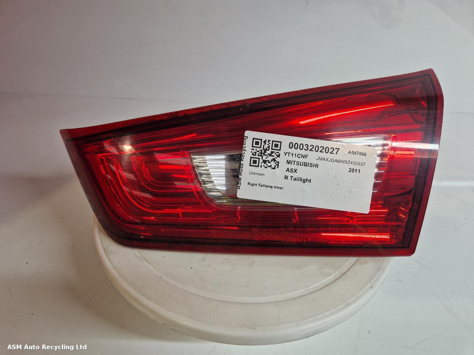 View Auto part R Taillight Mitsubishi Asx 2011