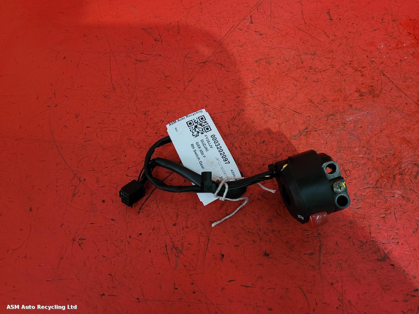View Auto part RH Switch Gear Suzuki Gsx 650 F 2008