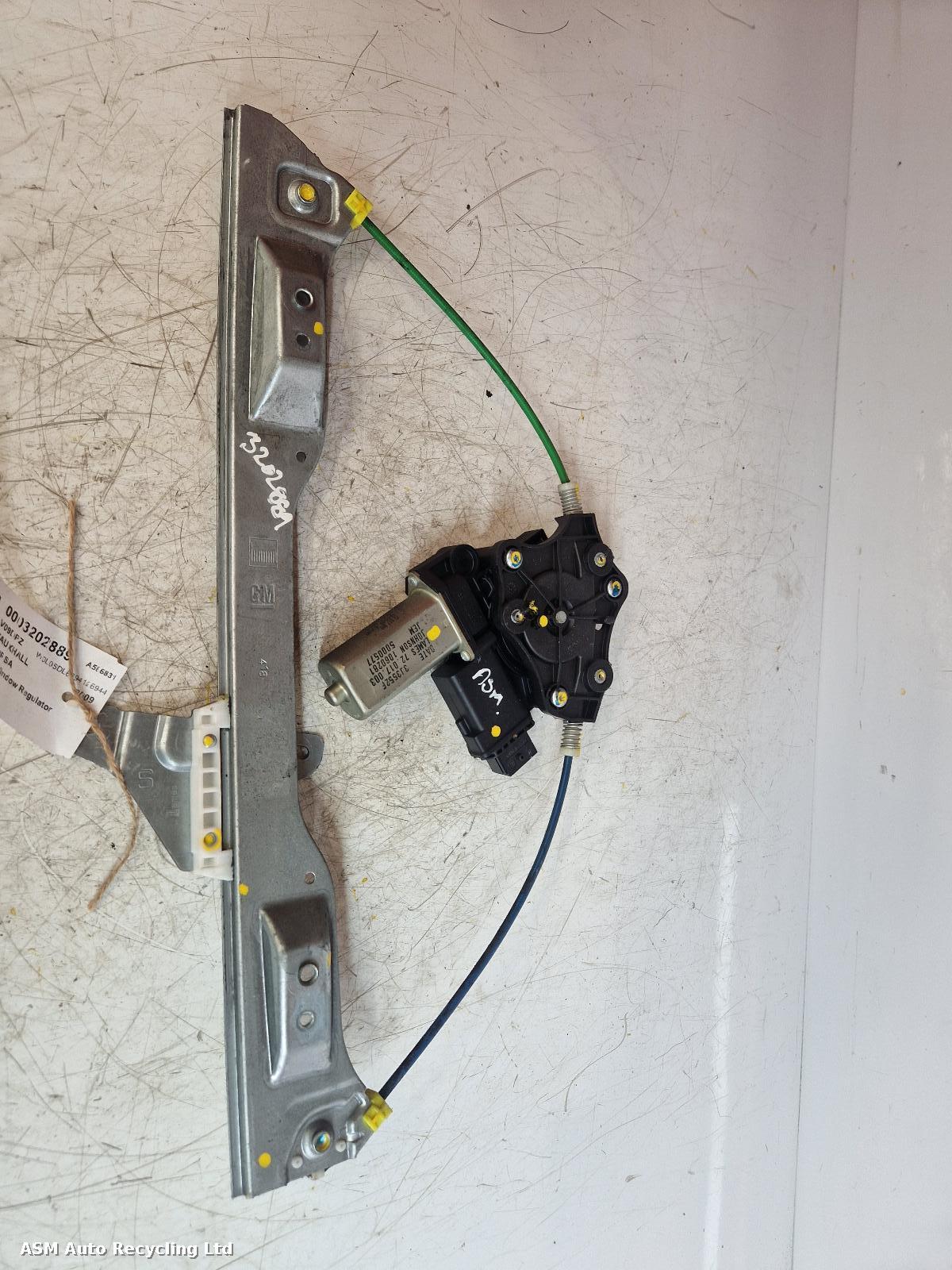 View Auto part LF Window Regulator Vauxhall Corsa 2009