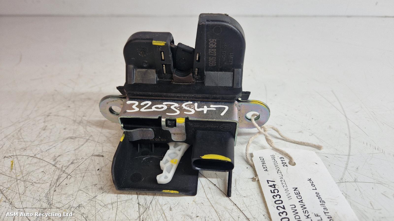 View Auto part Bootlid/Tailgate Lock Volkswagen Golf 2019
