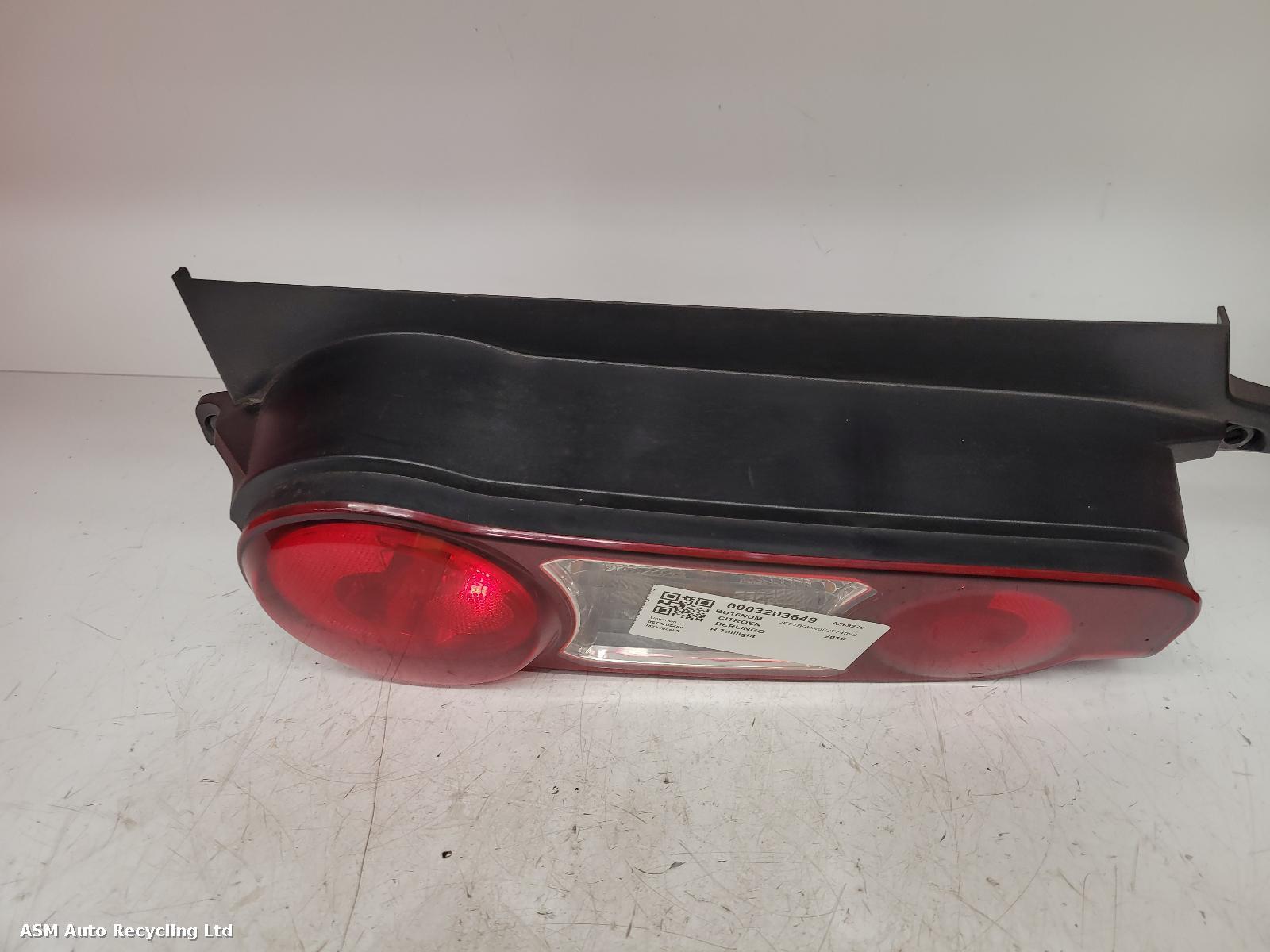 View Auto part R Taillight Citroen Berlingo 2016