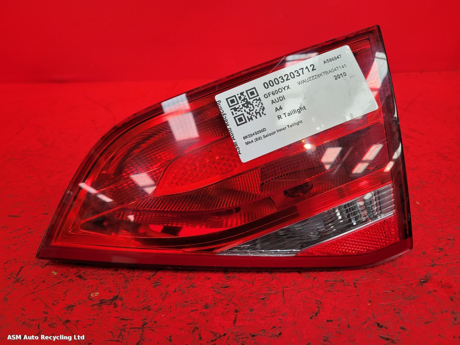 View Auto part R Taillight Audi A4 2010
