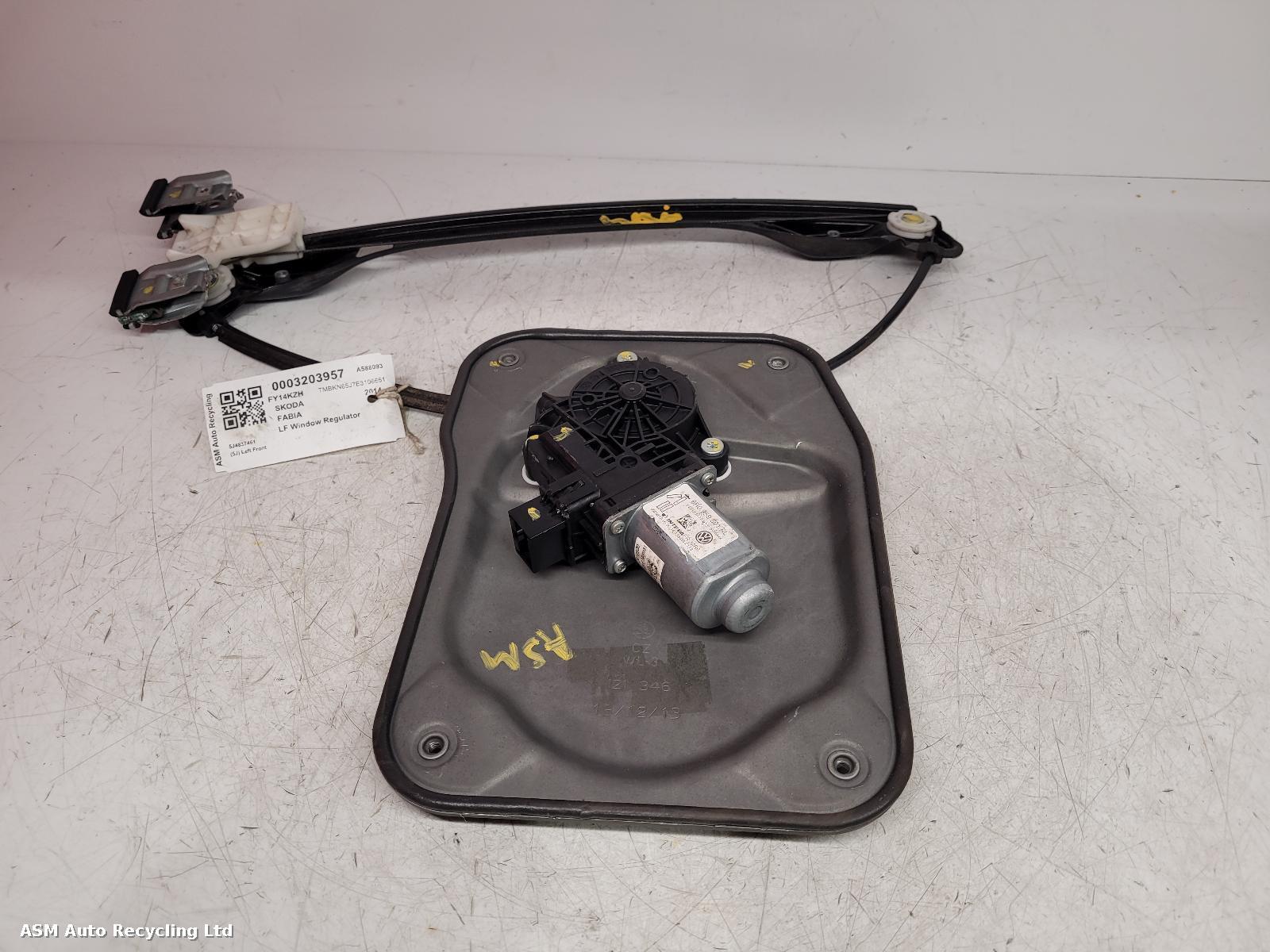 View Auto part LF Window Regulator Skoda Fabia 2014