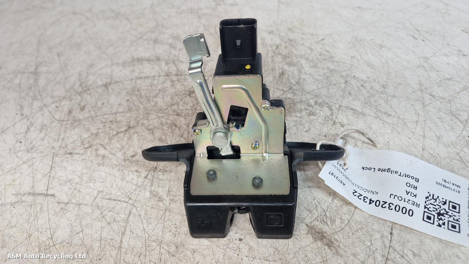 View Auto part Bootlid/Tailgate Lock Kia Rio 2021