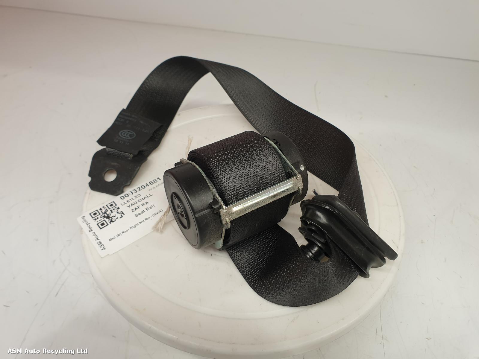 View Auto part Seat Belt Vauxhall Zafira 2011