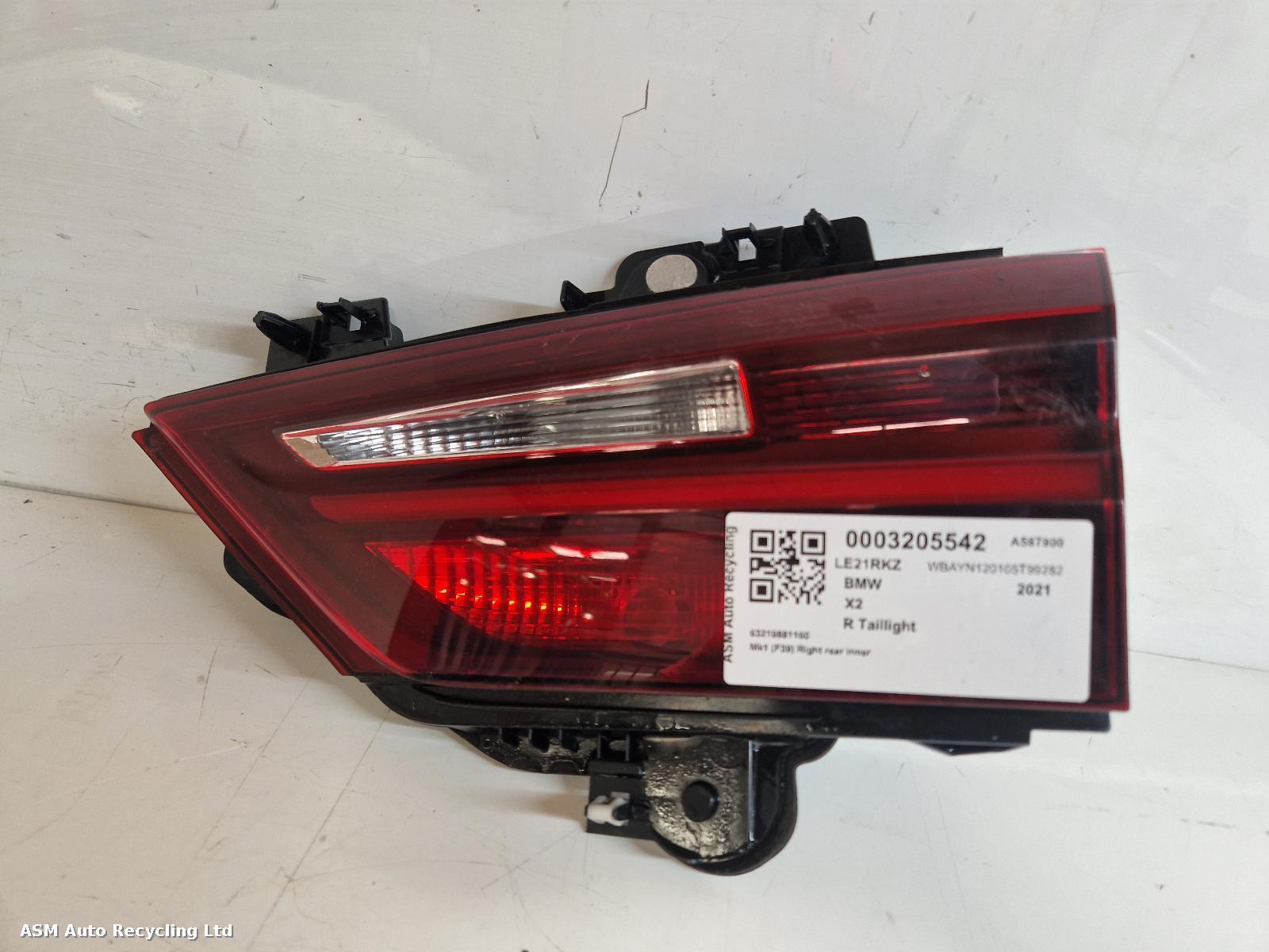 View Auto part R Taillight Bmw X2 2021