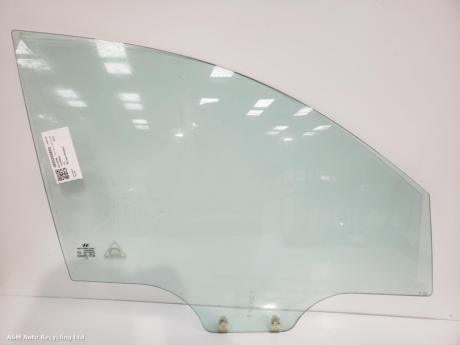 View Auto part RF Door Window Hyundai I10 2012