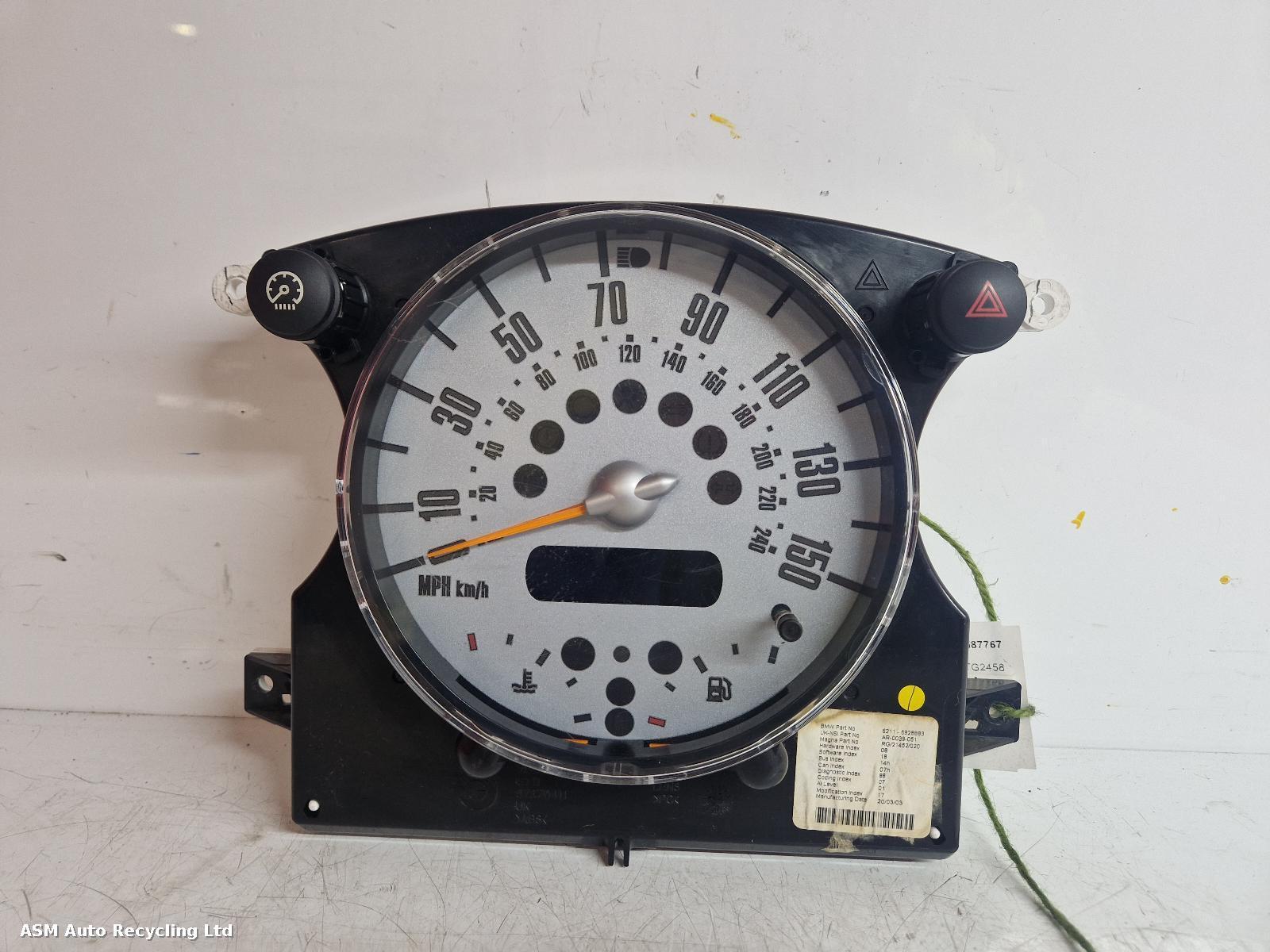 View Auto part Speedometer Mini (bmw) Mini 2003