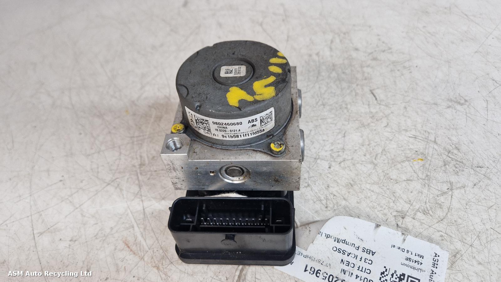 View Auto part ABS Pump/Modulator Citroen C3 Picasso 2014