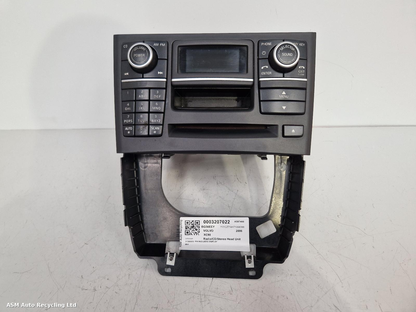 View Auto part A/V Equipment Volvo Xc90 2006