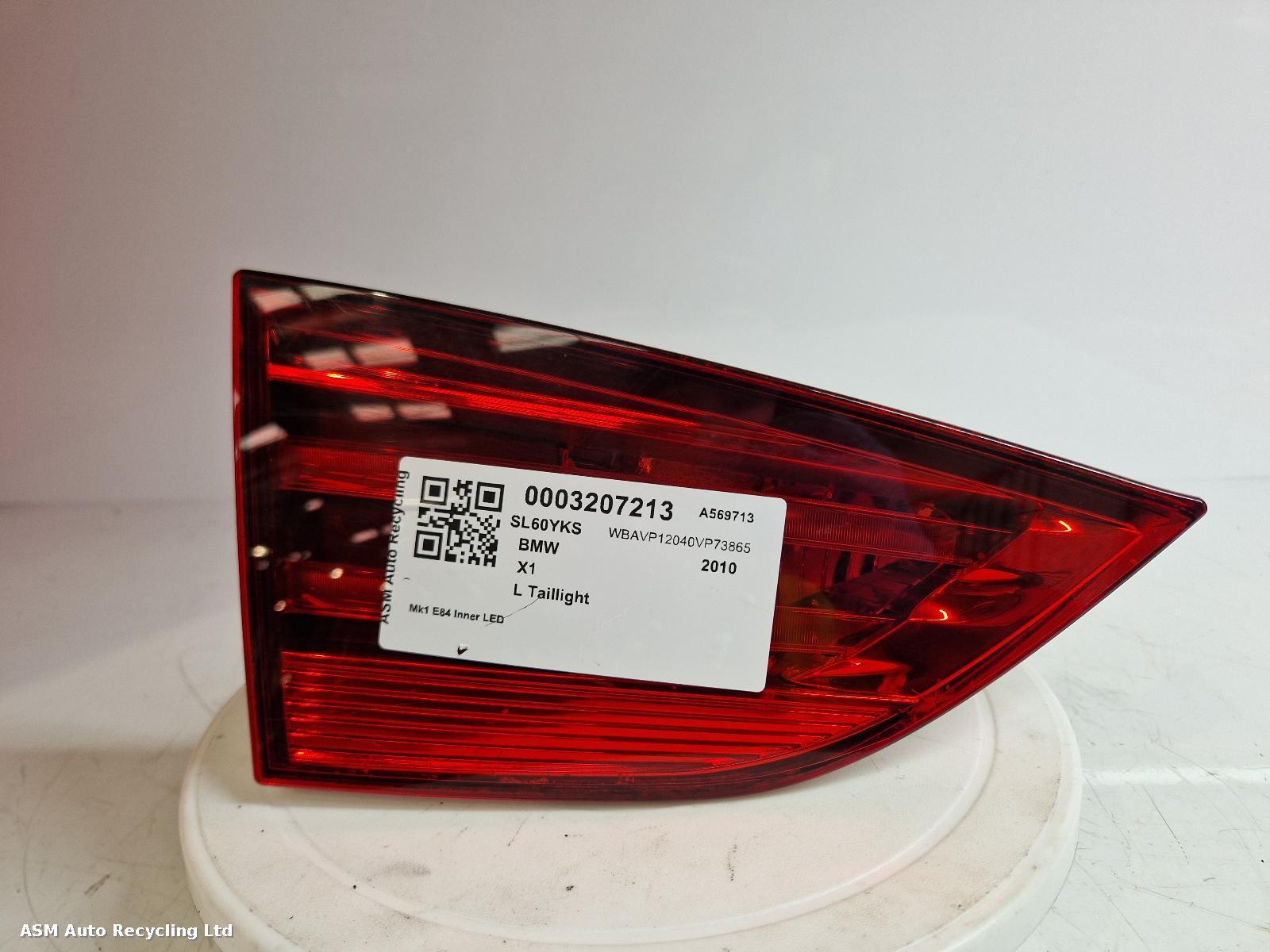 View Auto part L Taillight Bmw X1 2010