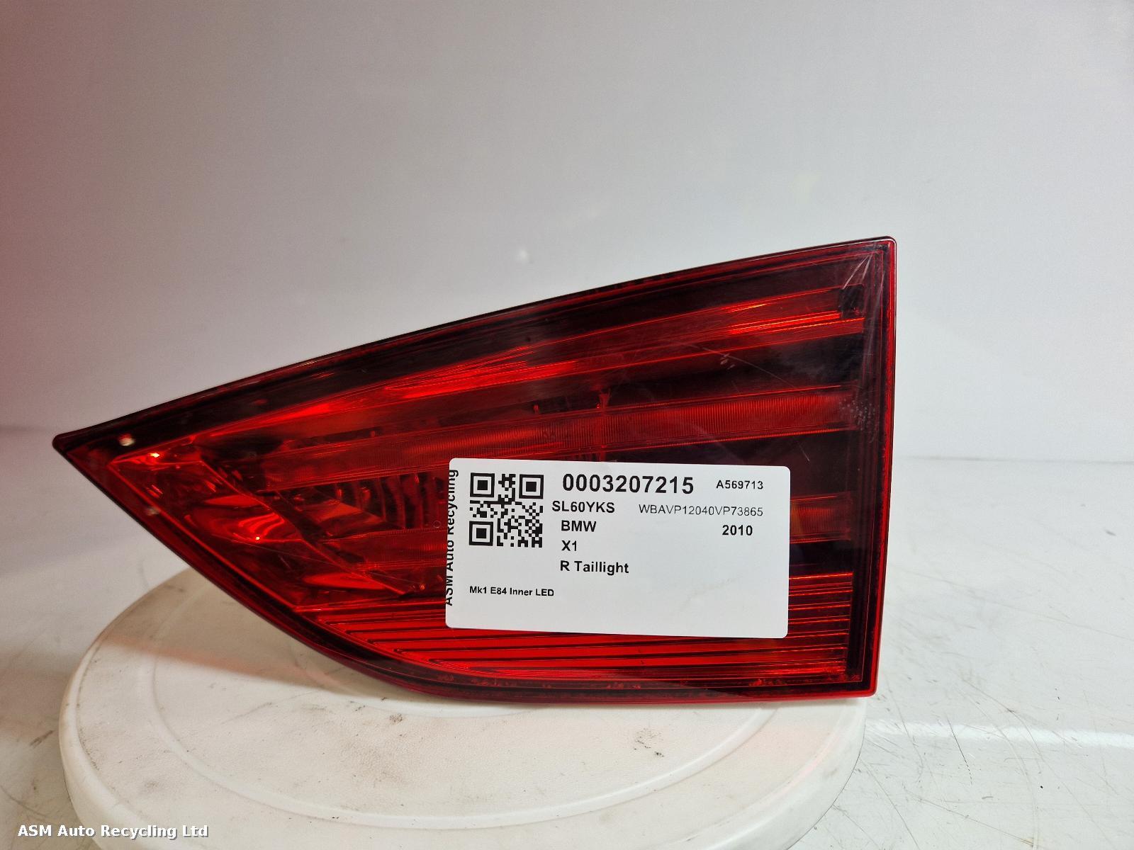 View Auto part R Taillight Bmw X1 2010