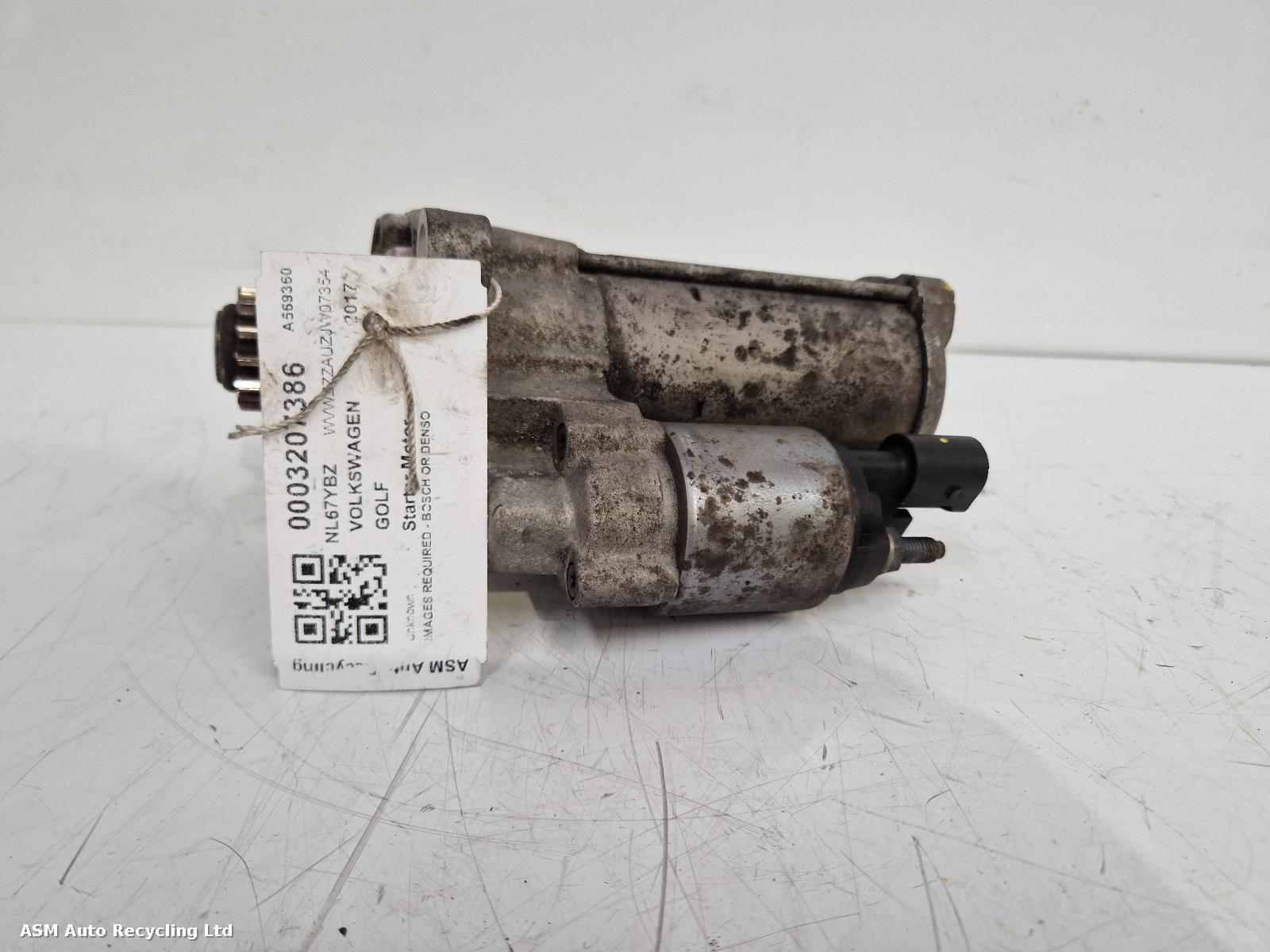View Auto part Starter Motor Volkswagen Golf 2017