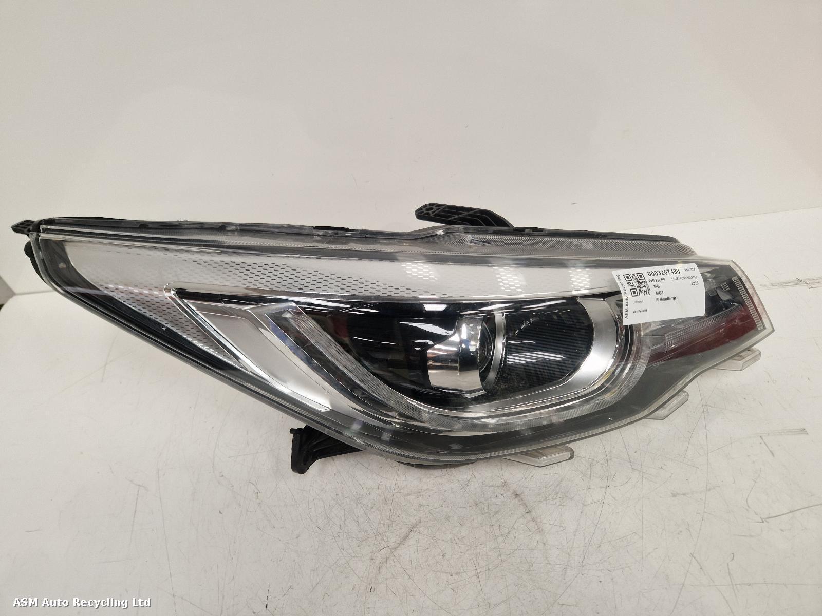 View Auto part R Headlamp Mg Mg3 2023