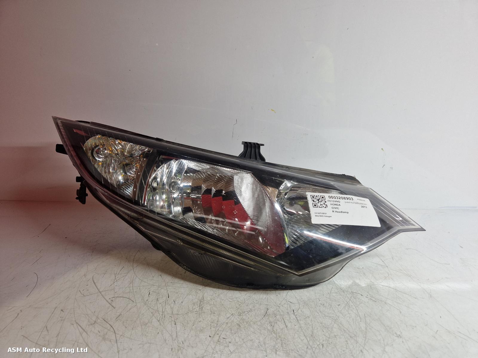 View Auto part R Headlamp Honda Civic 2013