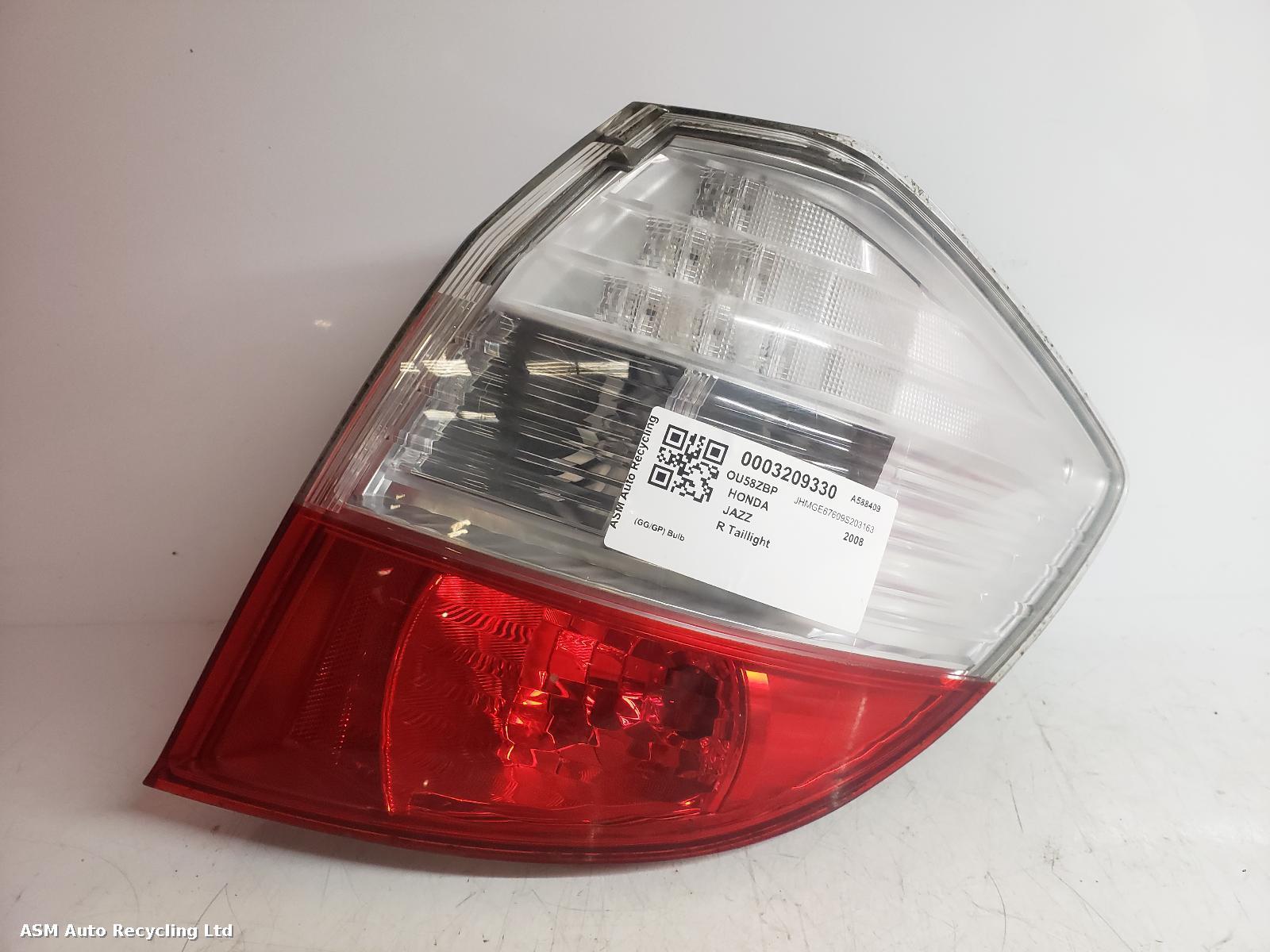 View Auto part R Taillight Honda Jazz 2008