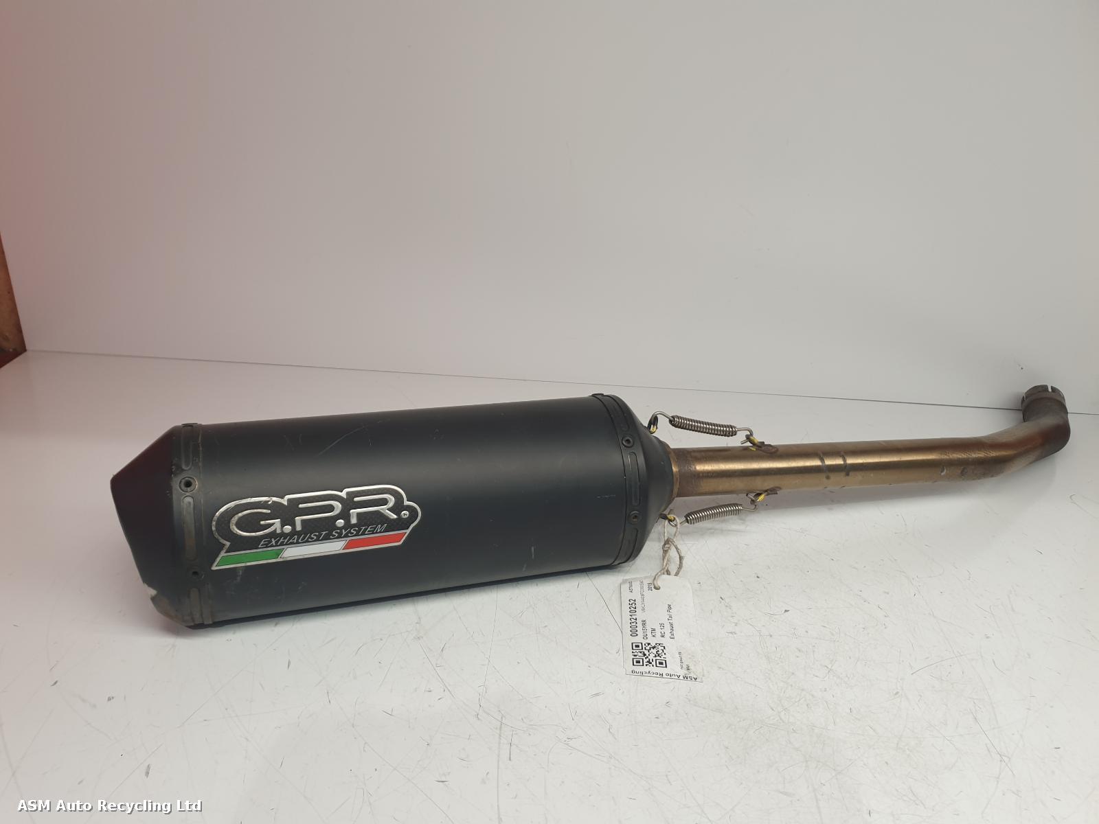 View Auto part Tail Pipe Ktm Rc 125 2015