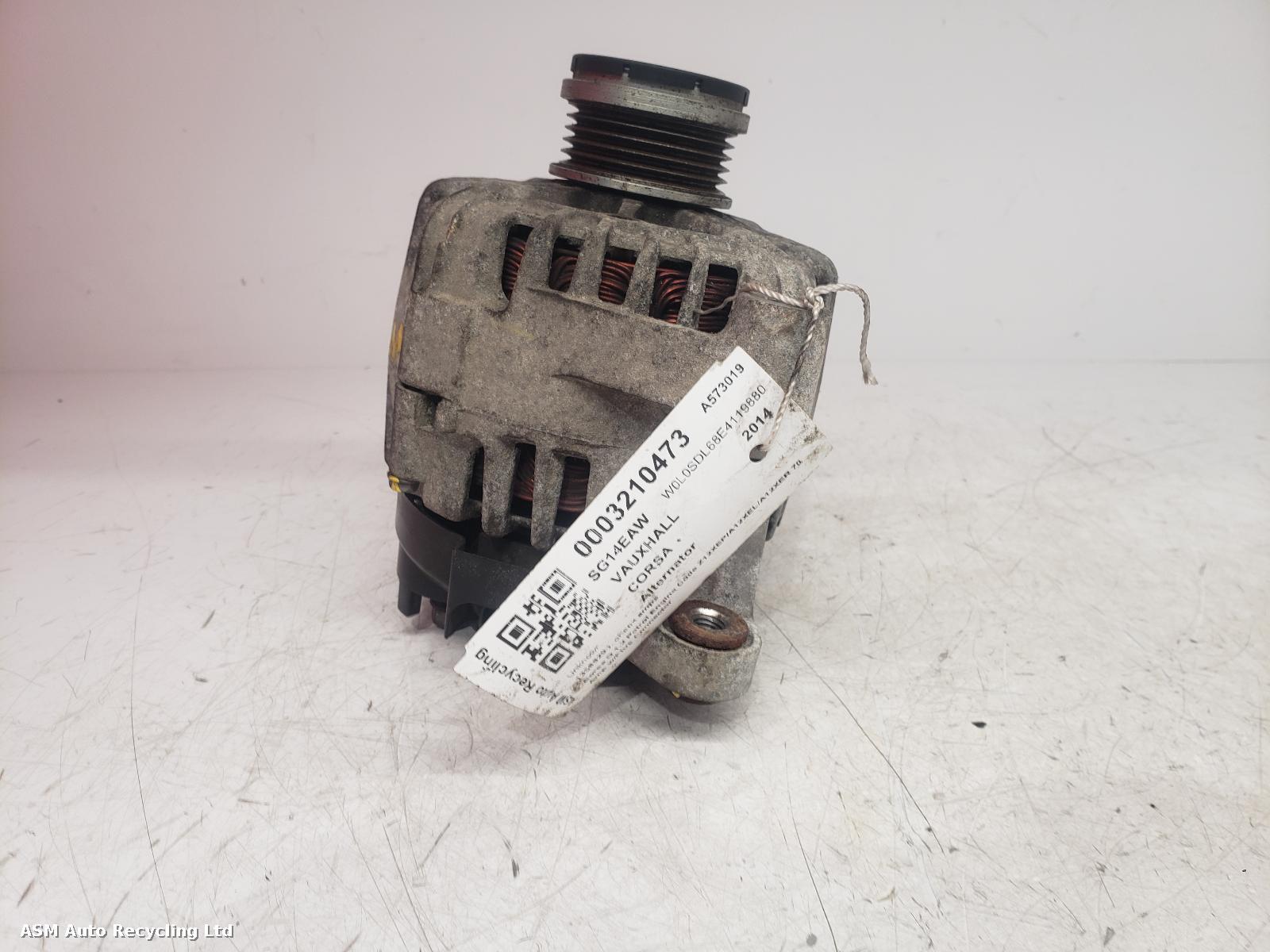 View Auto part Alternator Vauxhall Corsa 2014