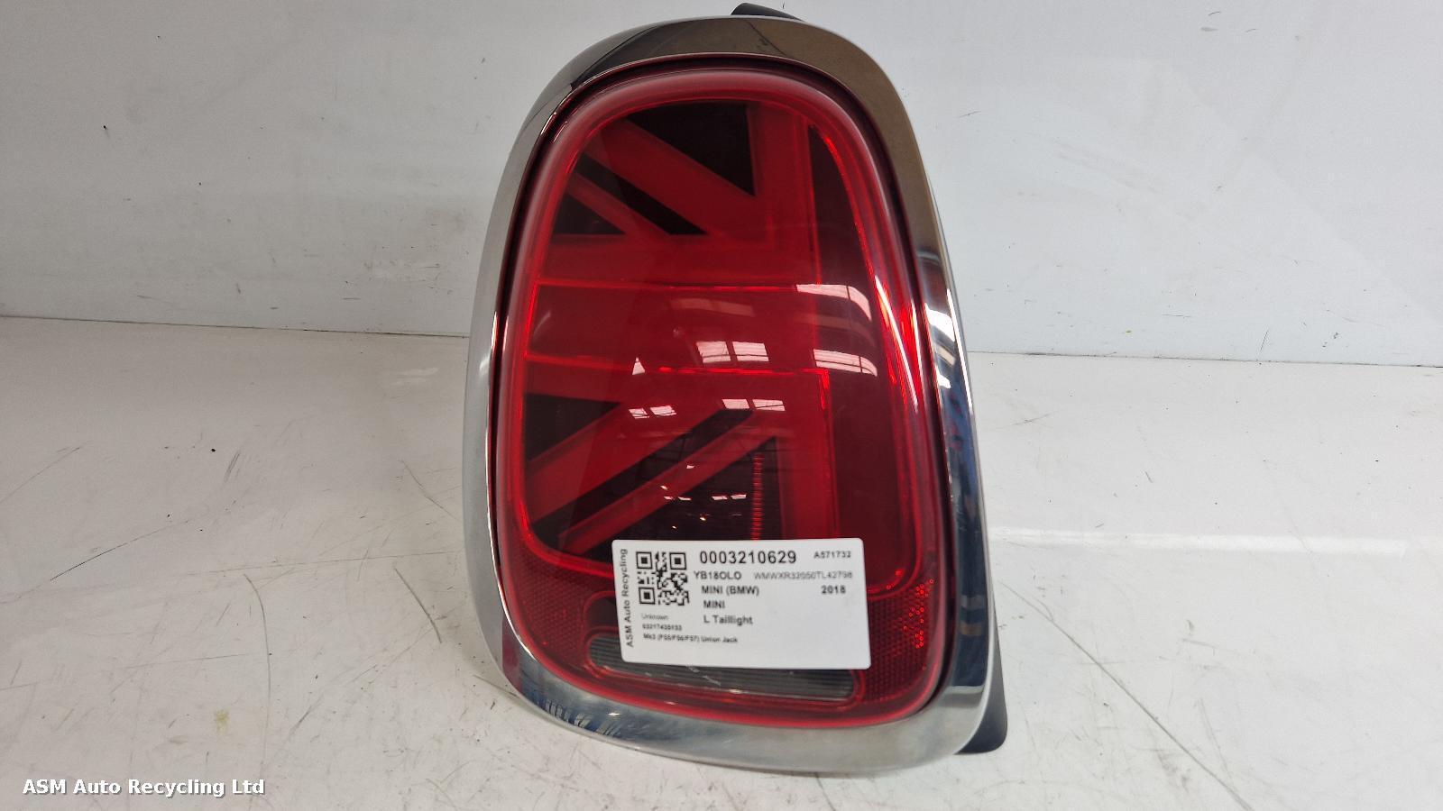 View Auto part L Taillight Mini (bmw) Mini 2018