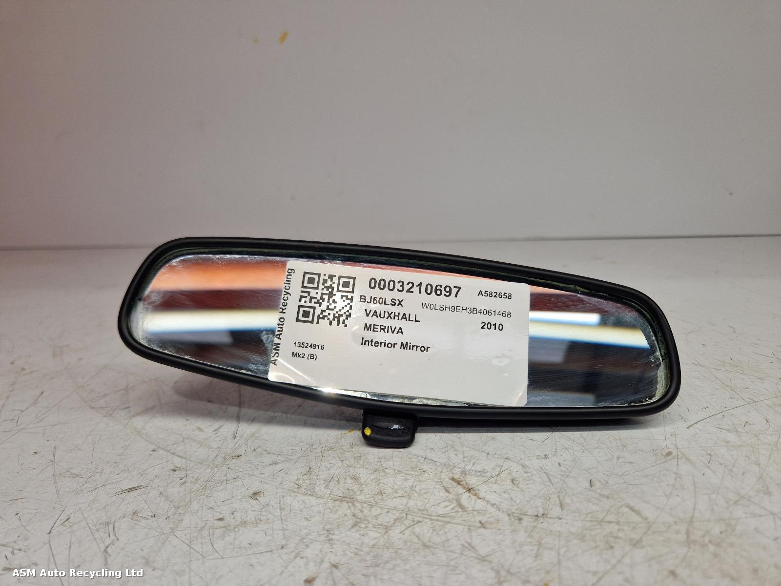 View Auto part Interior Mirror Vauxhall Meriva 2010
