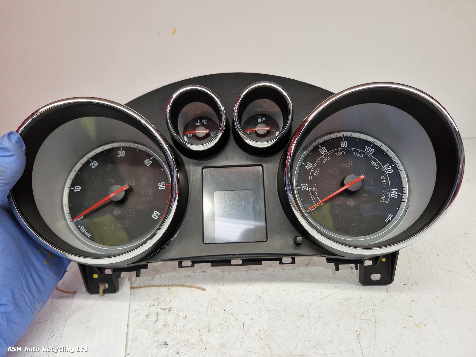 View Auto part Speedometer Vauxhall Meriva 2010
