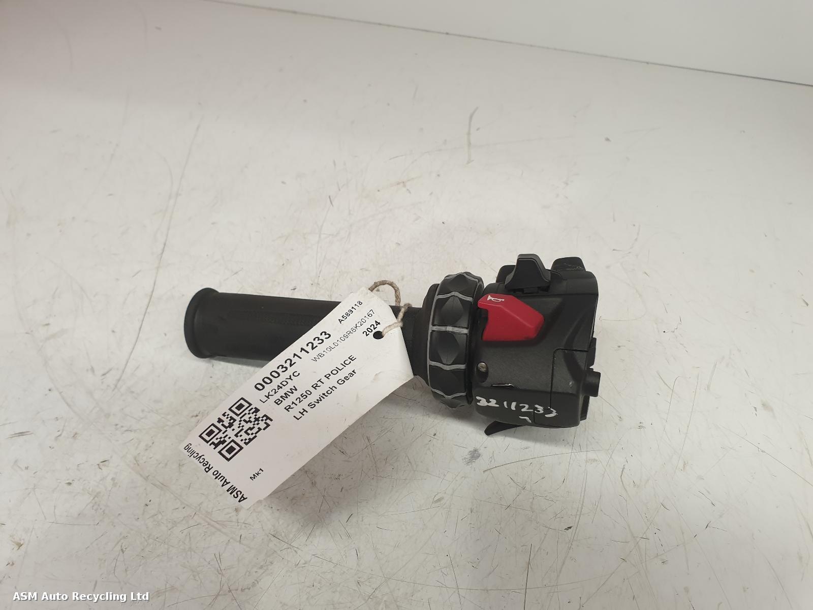 View Auto part LH Switch Gear Bmw R1250 Rt Police 2024