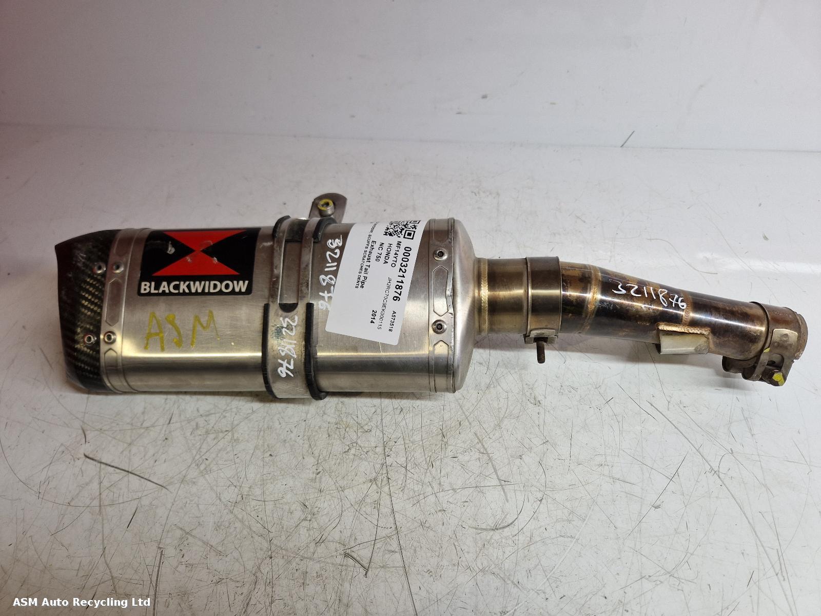 View Auto part Tail Pipe Honda Nc 750 2014