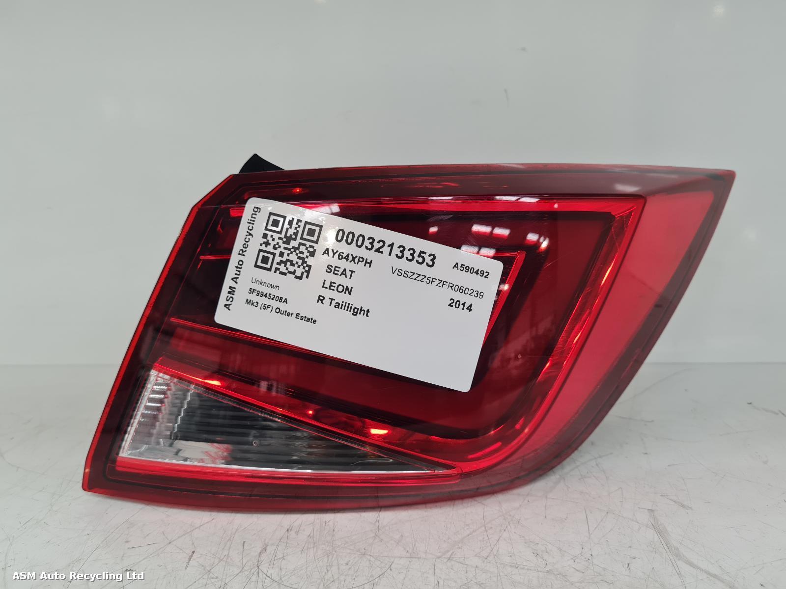 View Auto part R Taillight Seat Leon 2014