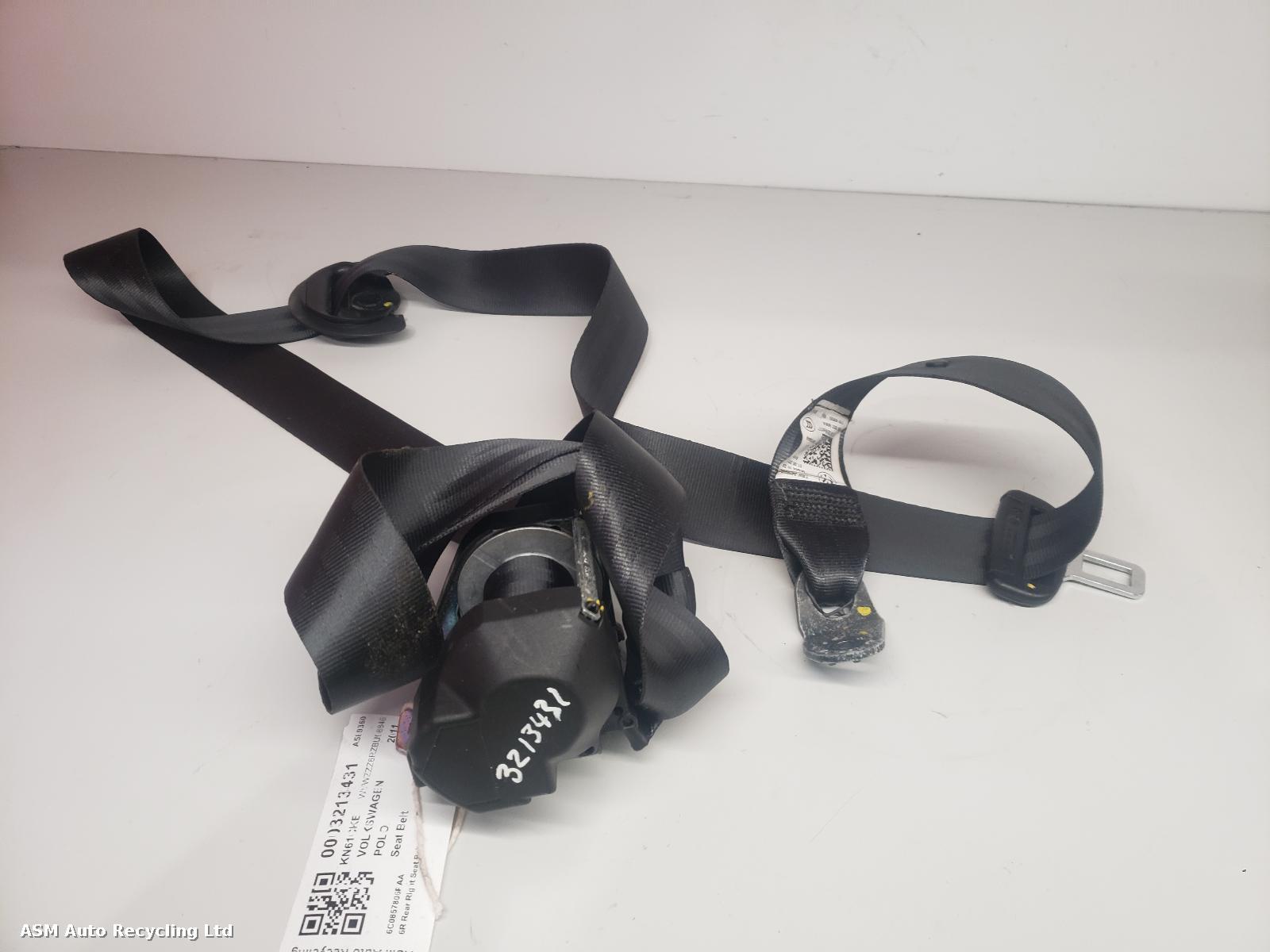 View Auto part Seat Belt Volkswagen Polo 2011
