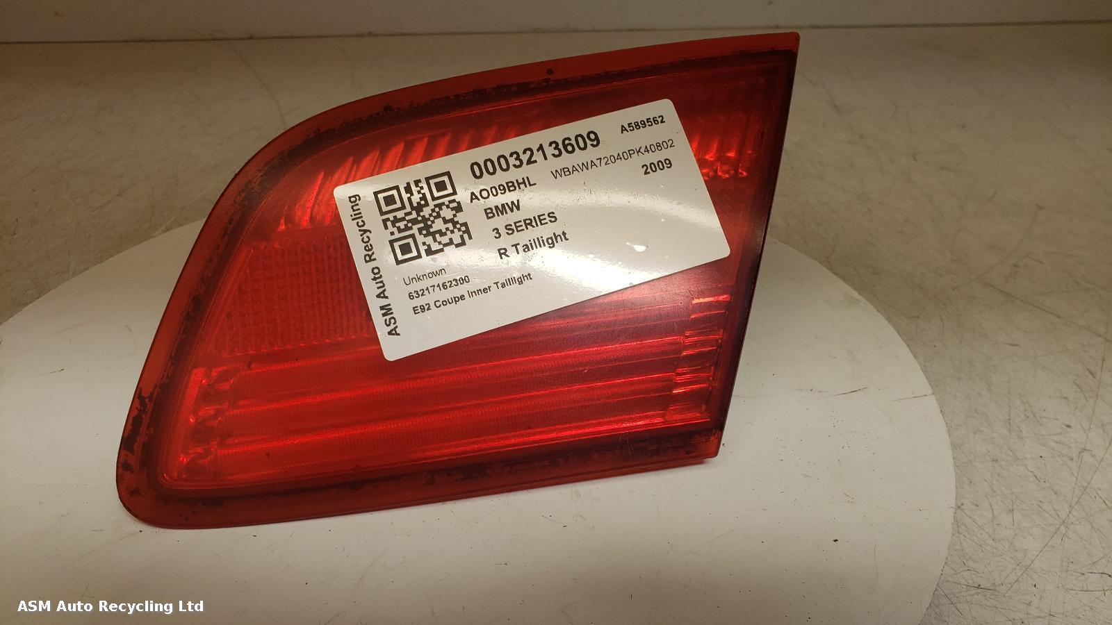 View Auto part R Taillight Bmw 3 Series 2009