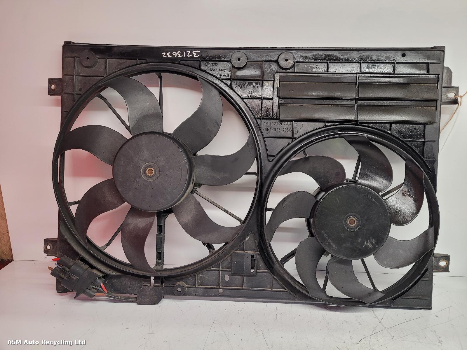 View Auto part Engine Cooling Motor Volkswagen Golf 2006