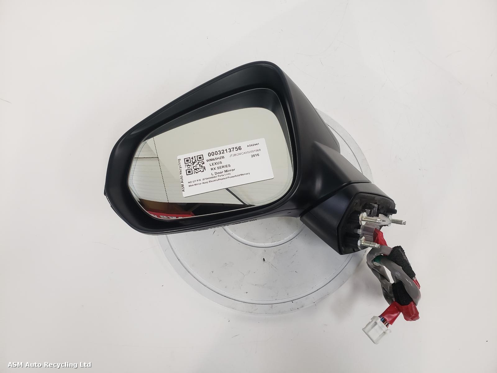 View Auto part L Door Mirror Lexus Rx Series  2016