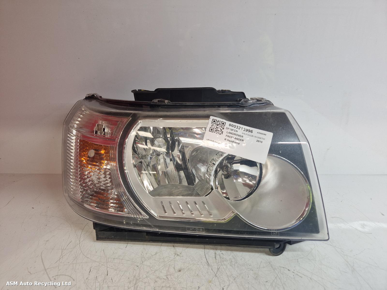 View Auto part R Headlamp Land Rover Freelander 2010