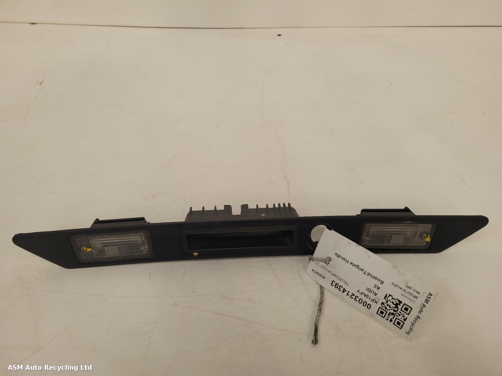 View Auto part Tailgate Handle Audi A3 2010