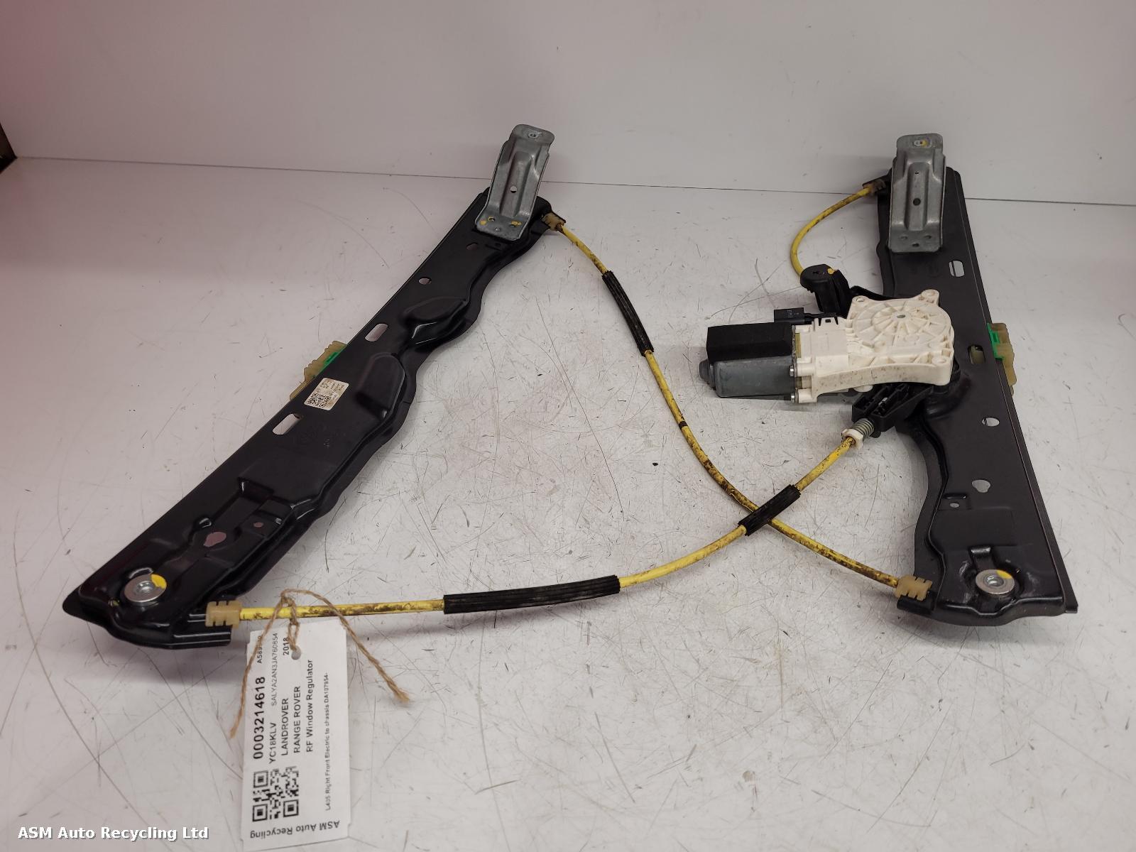 View Auto part RF Window Regulator Land Rover Range Rover Velar 2018