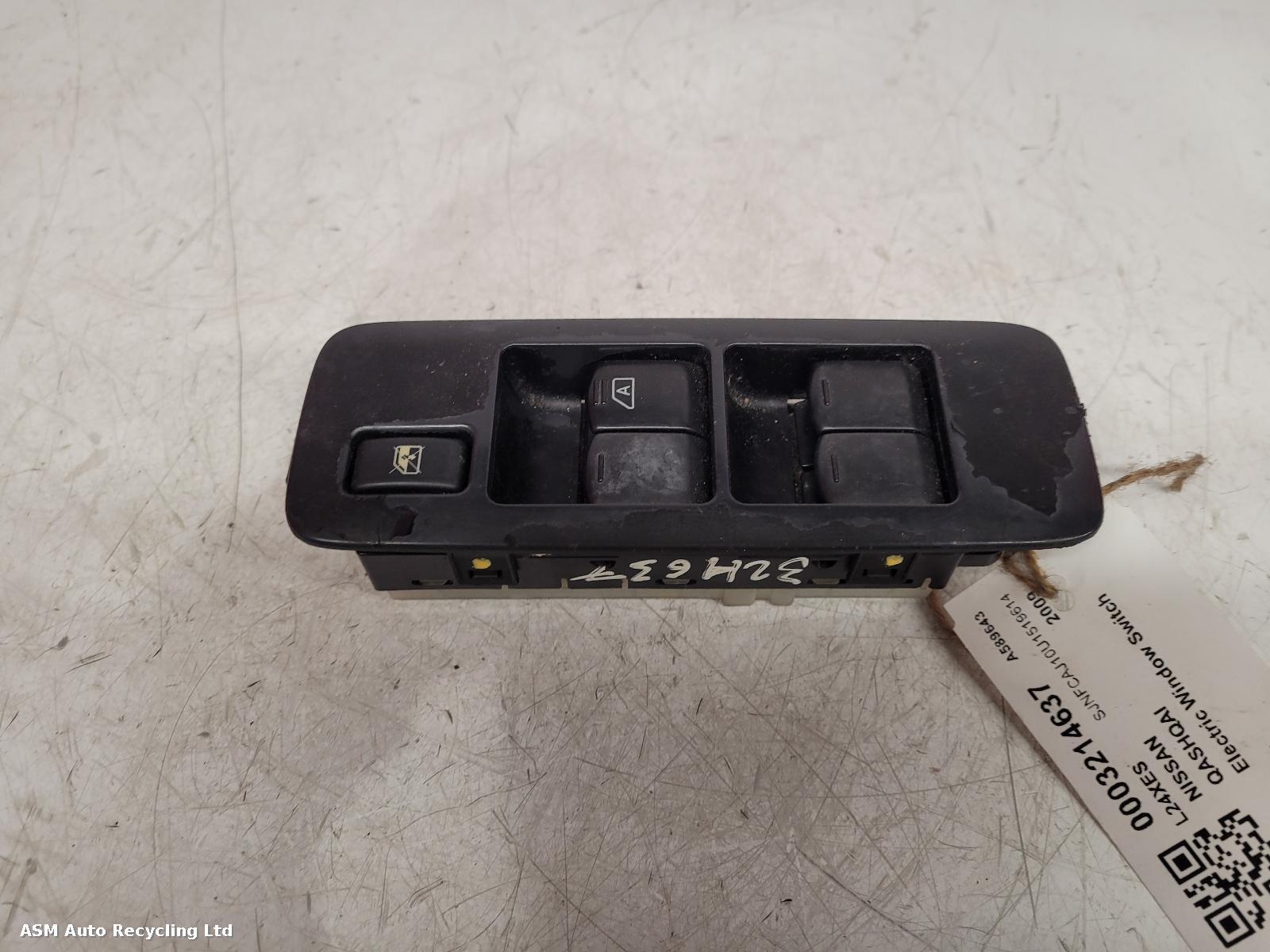 View Auto part Elect. Window Switch Nissan Qashqai 2009