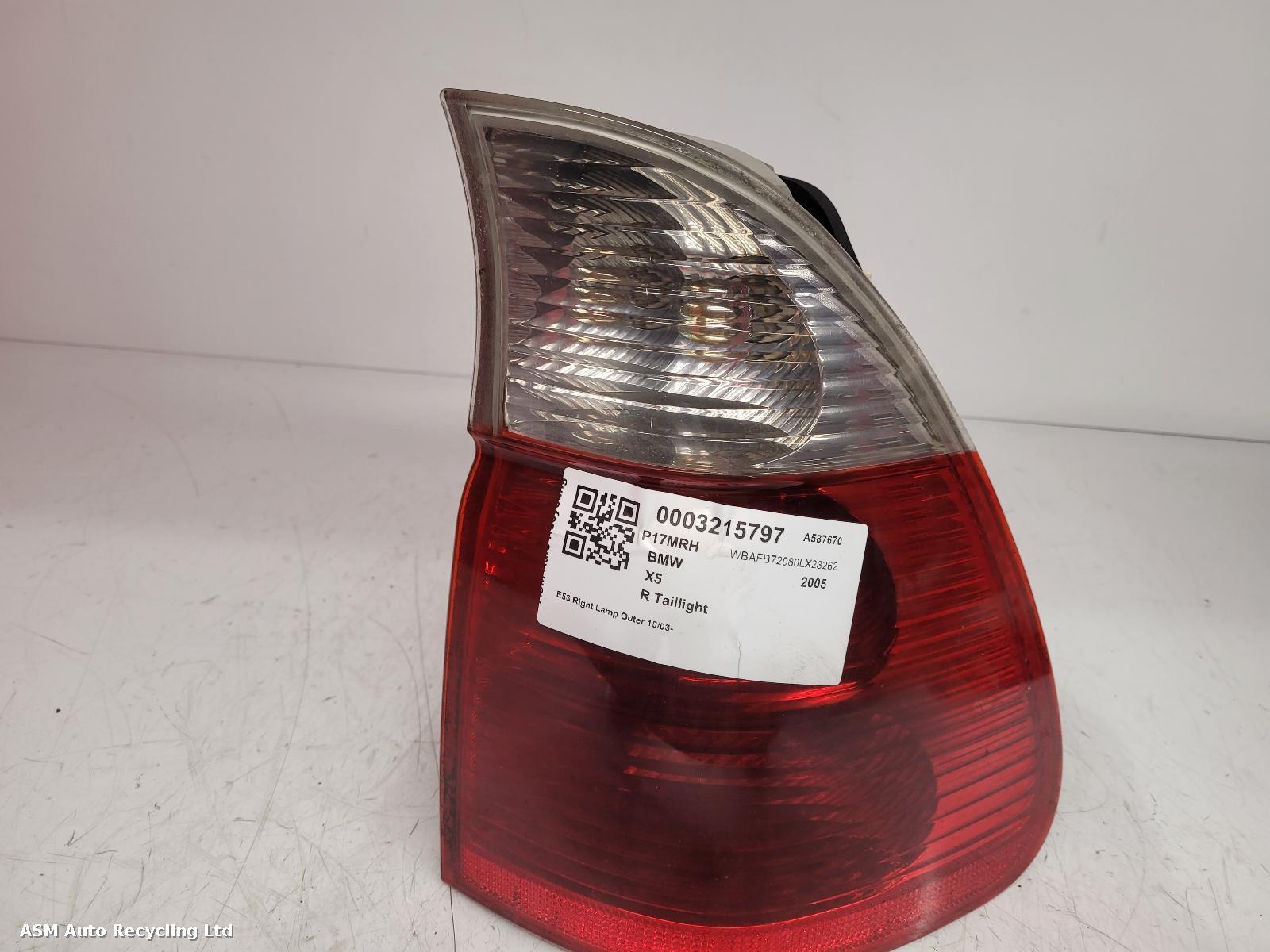 View Auto part R Taillight Bmw X5 2005