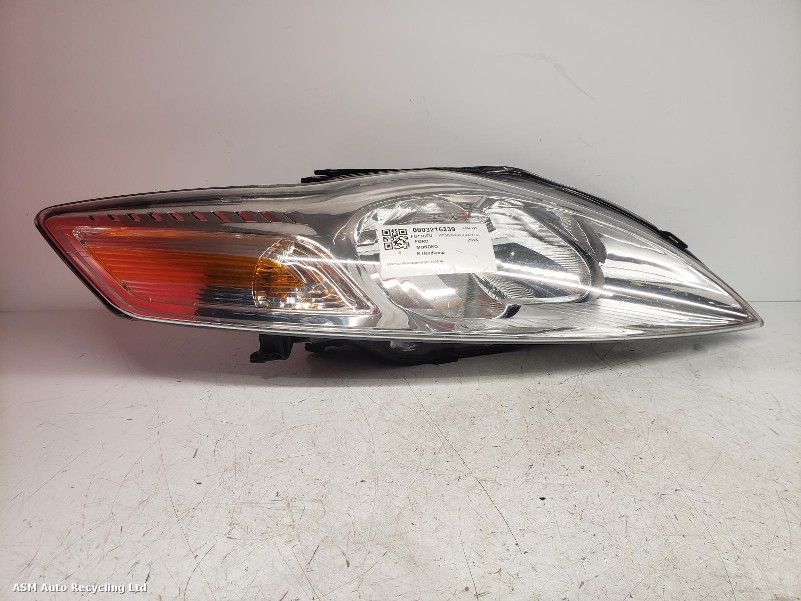 View Auto part R Headlamp Ford Mondeo 2013