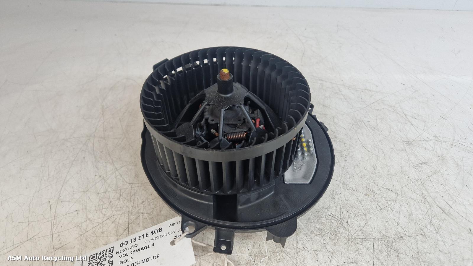 View Auto part Heater Motor/Assembly Volkswagen Golf 2017