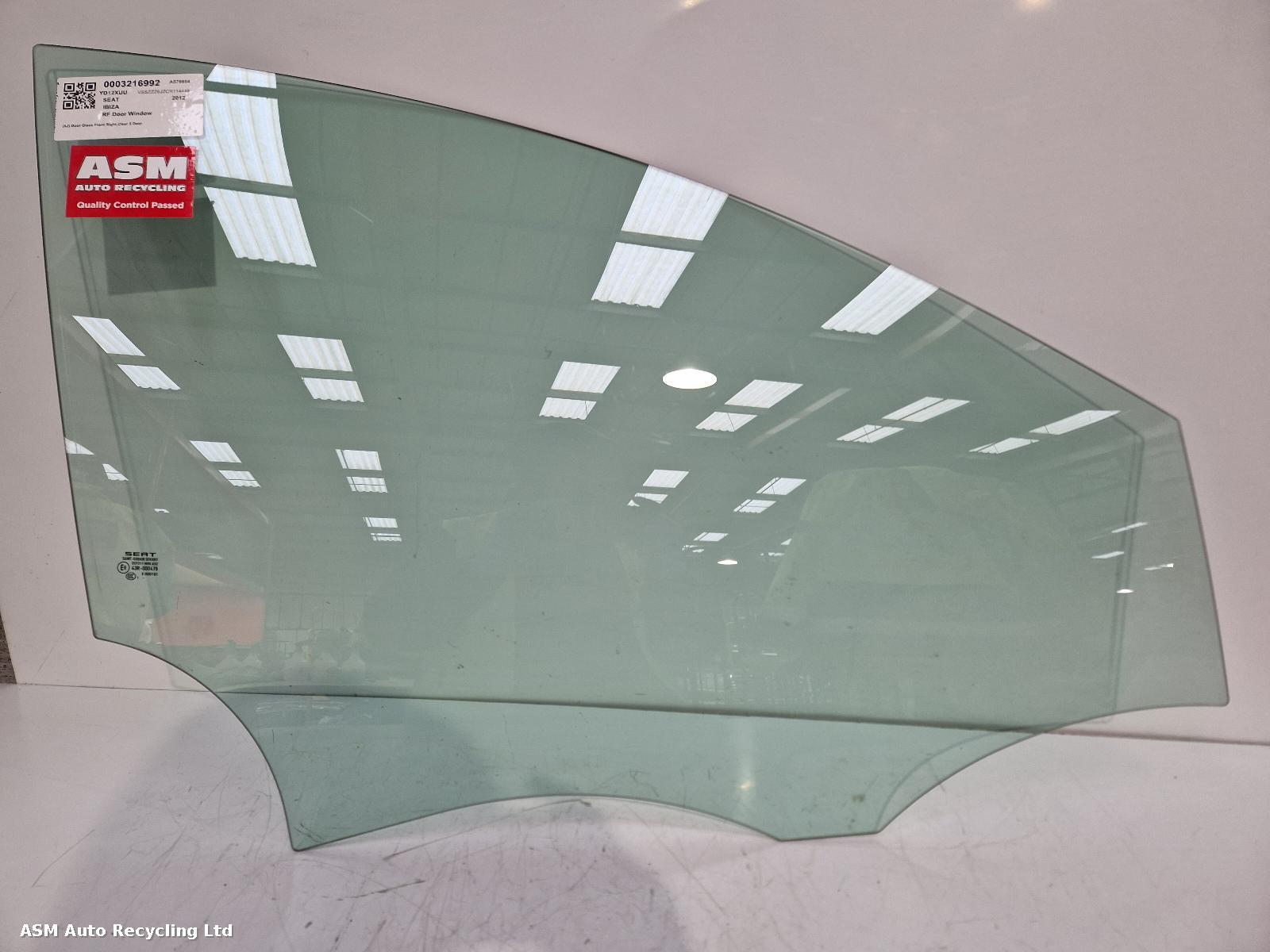 View Auto part RF Door Window Seat Ibiza 2012