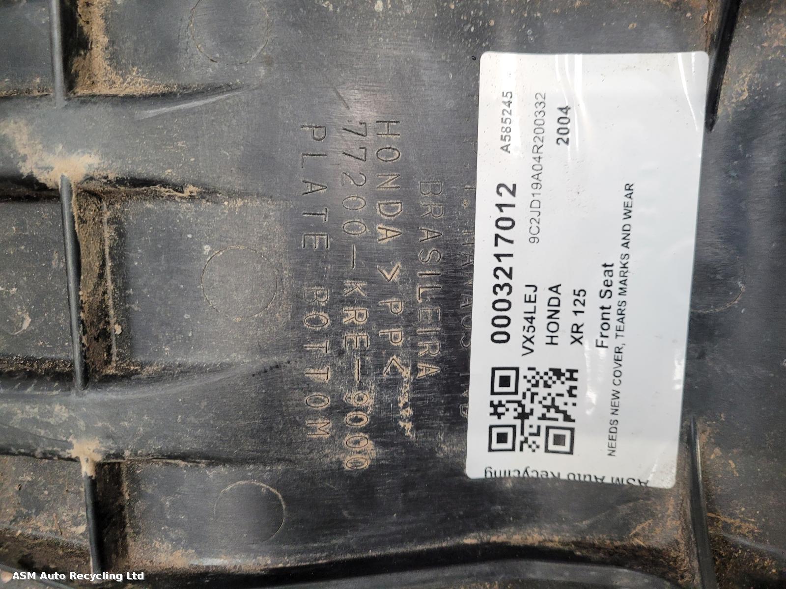 View Auto part Front Seat Honda Xr 125  2004