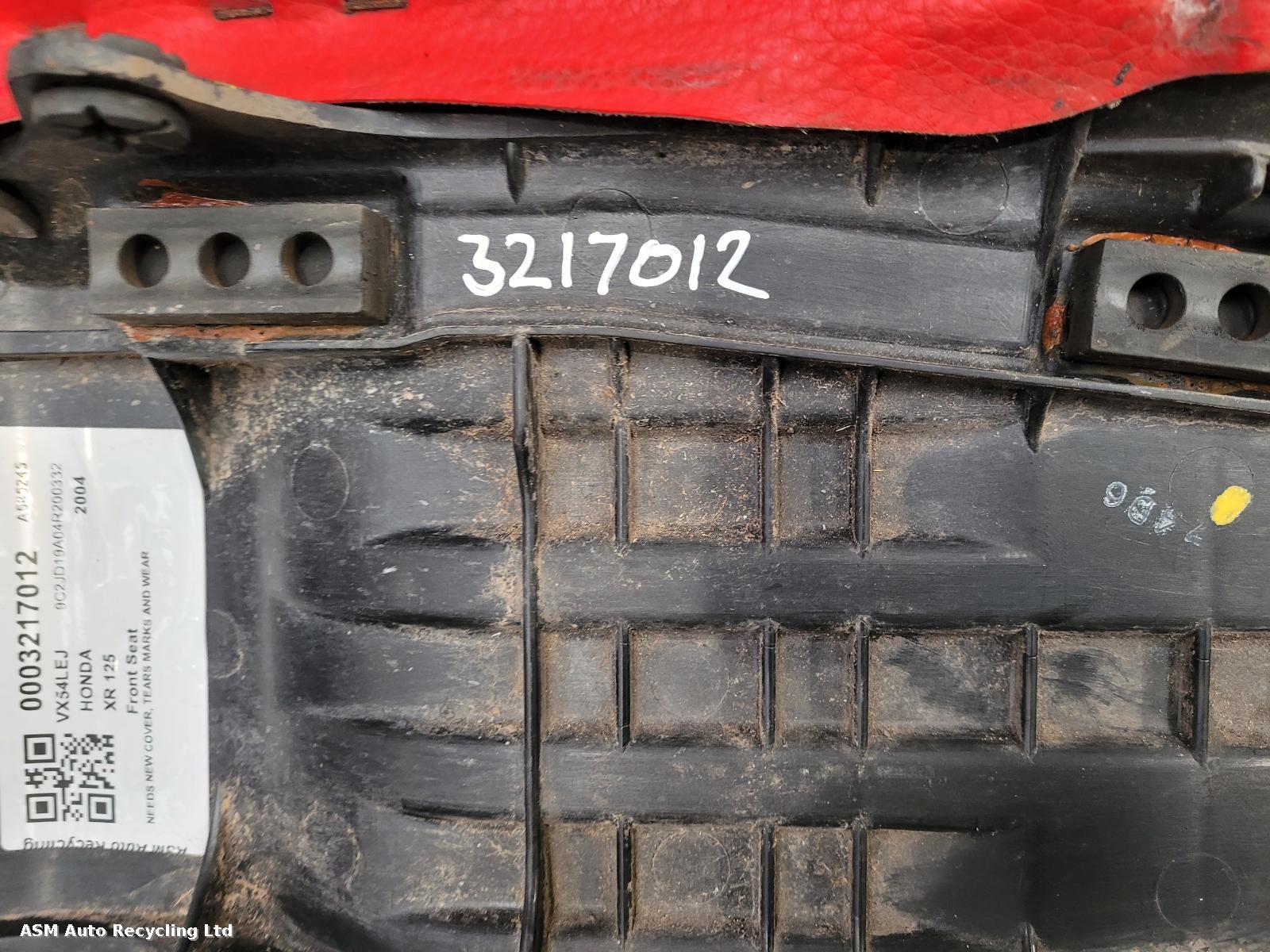 View Auto part Front Seat Honda Xr 125  2004