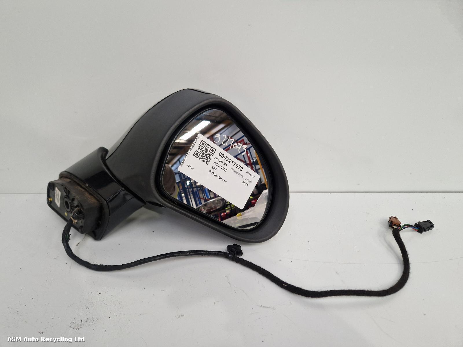 View Auto part R Door Mirror Peugeot 207 2014