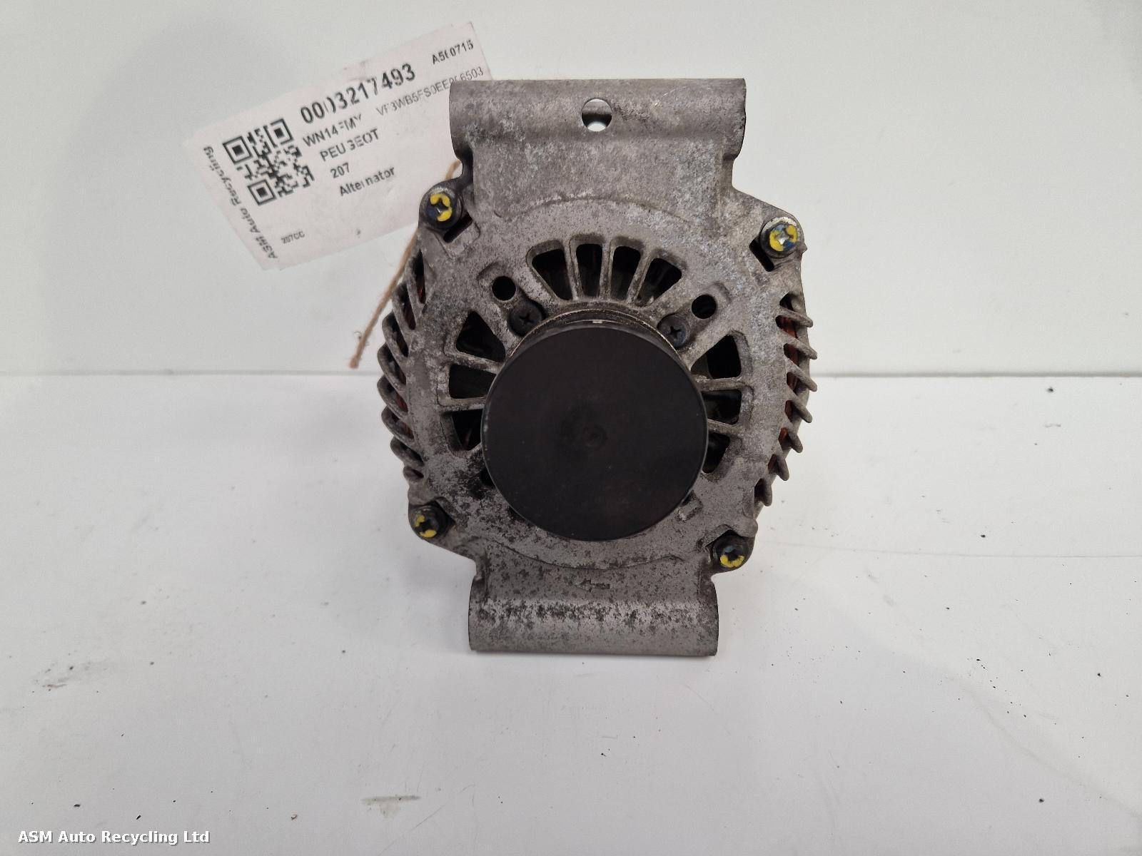 View Auto part Alternator Peugeot 207 2014