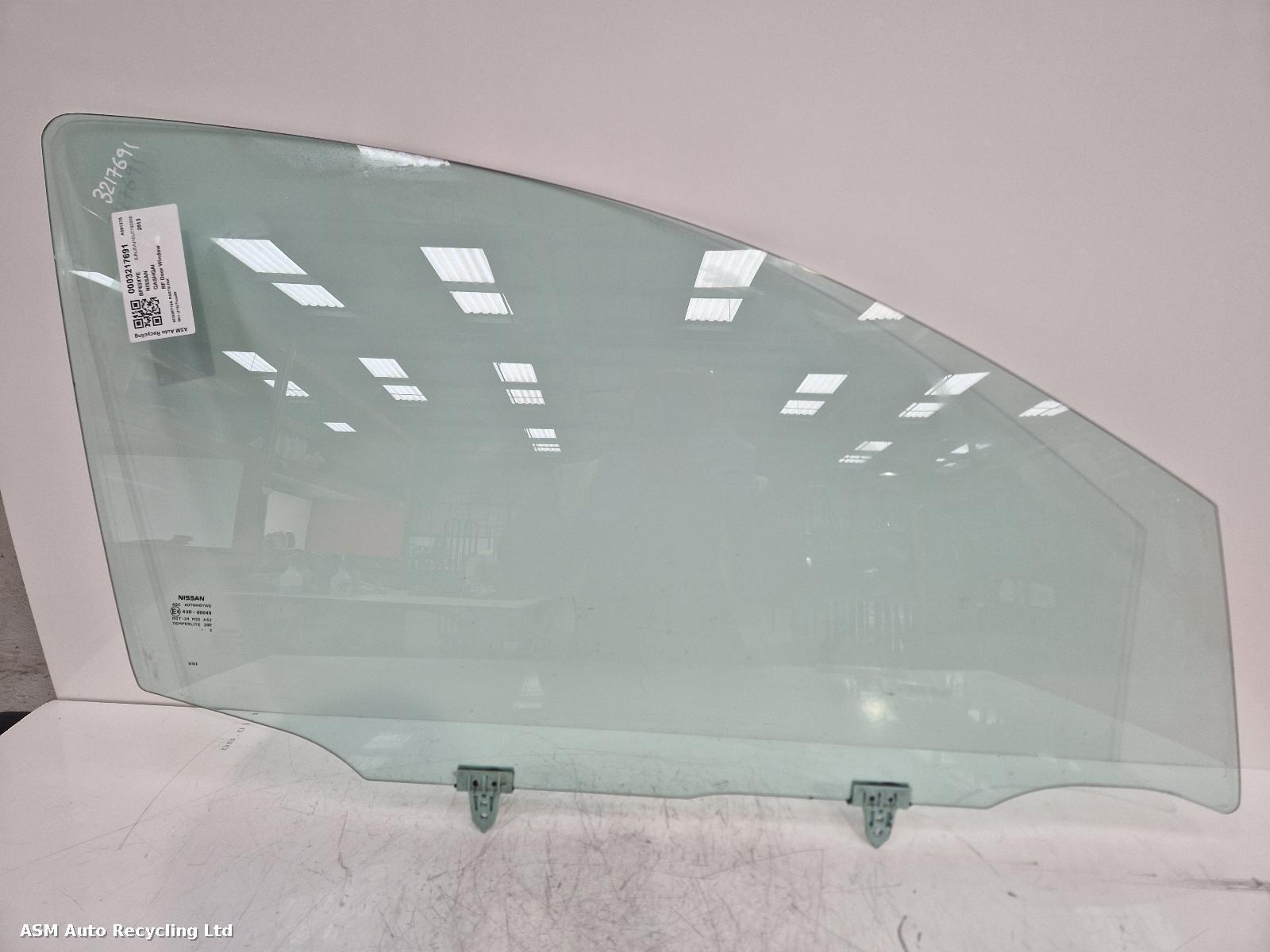 View Auto part RF Door Window Nissan Qashqai 2013